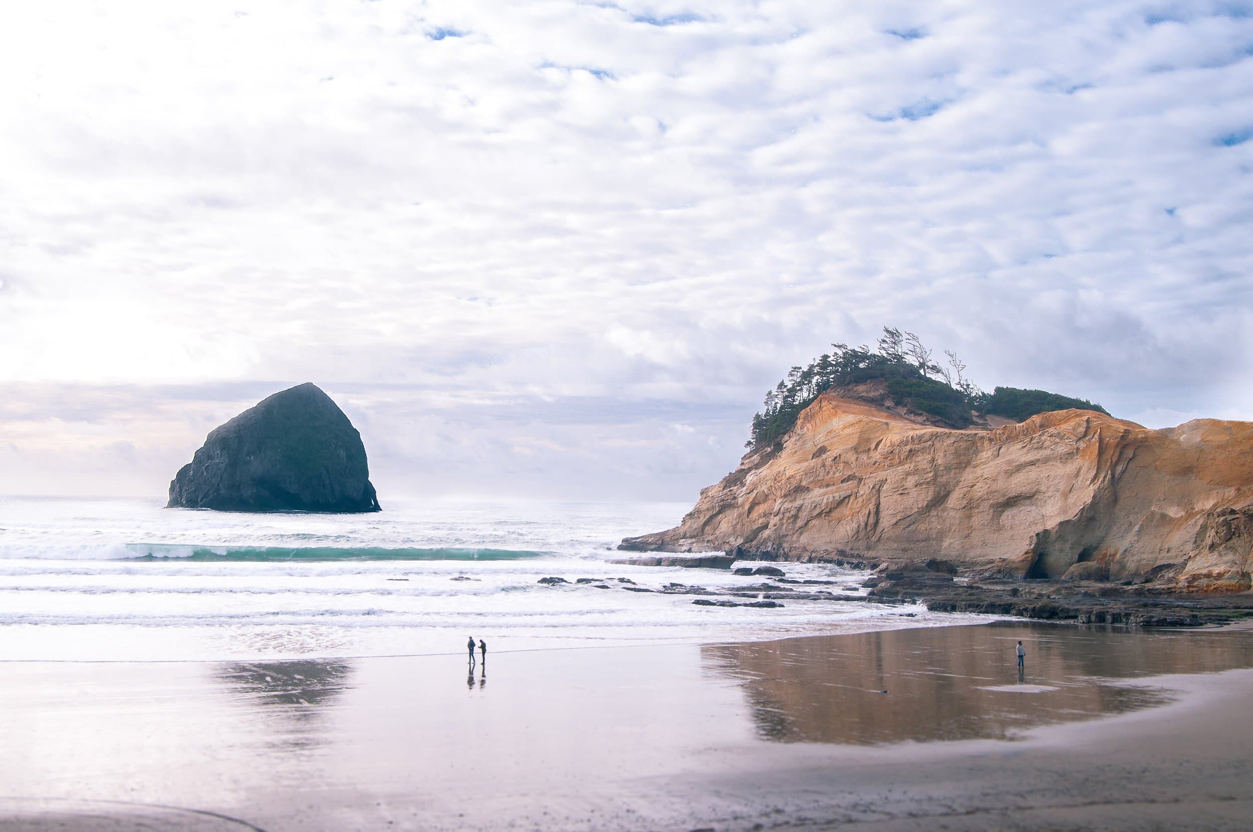 Haystack Rock In Oregon