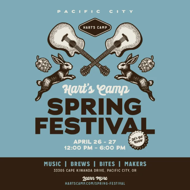 🌸Spring is in the air in Pacific City 🌊 Next door to the Inn at Cape Kiwanda, join us for the Hart’s Camp Spring Festival April 26-27. Enjoy live music curated by ZuhG Life Presents, local food trucks, craft beer and a vibrant artisan marketplace. Whether you’re here for the tunes, the brews or just the good vibes, it’s the perfect way to welcome the season on the Oregon Coast.
-
📅 Saturday & Sunday, April 26-27 | 12-6 PM
📍 Hart’s Camp, Pacific City
-
#innatcapekiwanda #hartscampspringfestival #pacificcityoregon #oregoncoastevents @zuhglifepresents